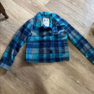 Aeropostale plaid coat